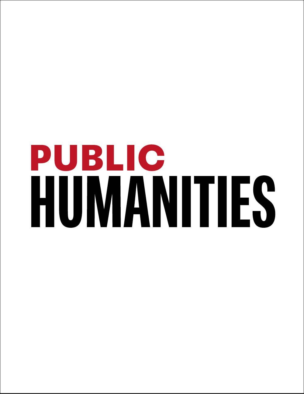 Book Cover of Public Humanities Journal