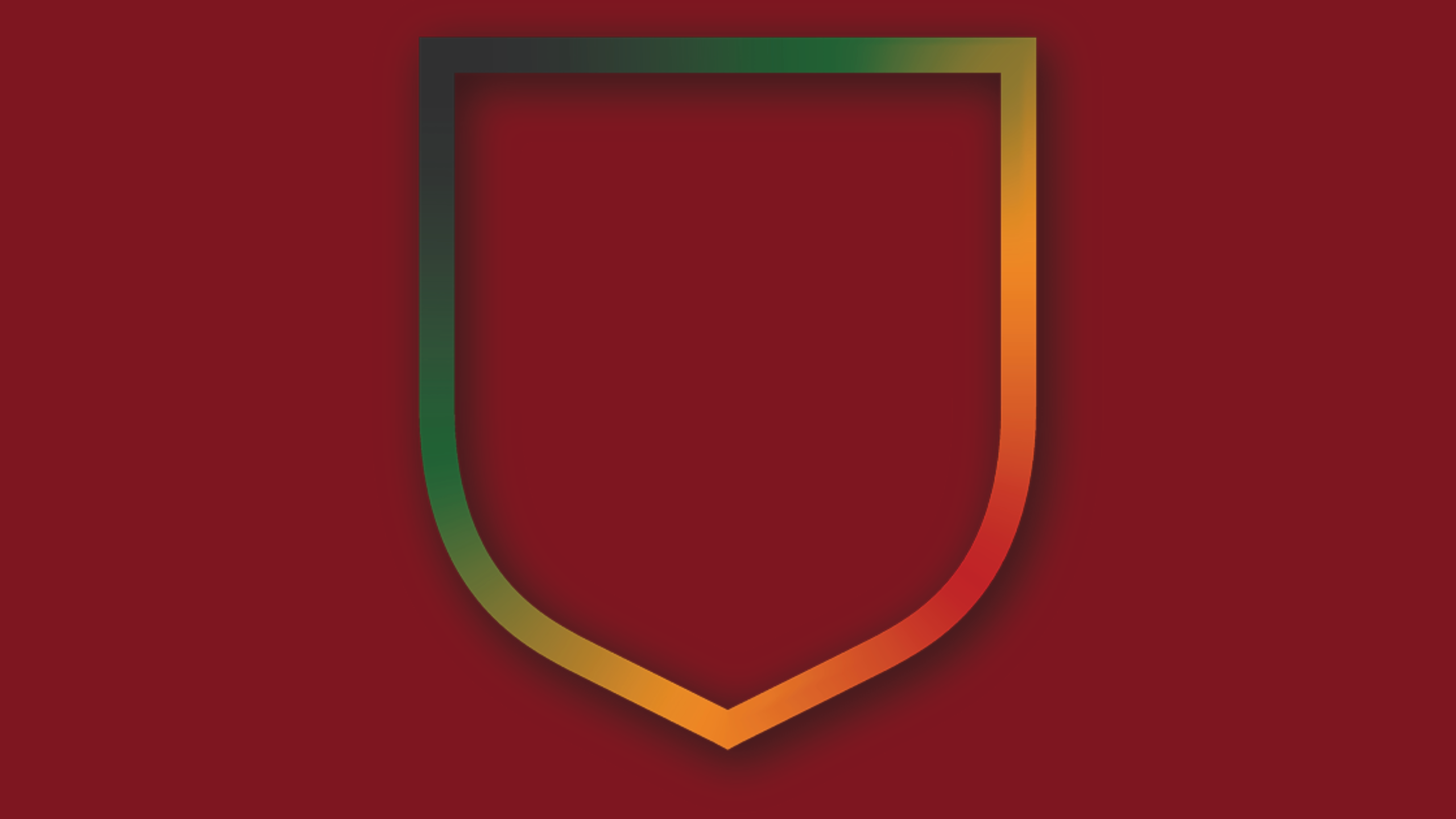 cambridge shield on burgundy background